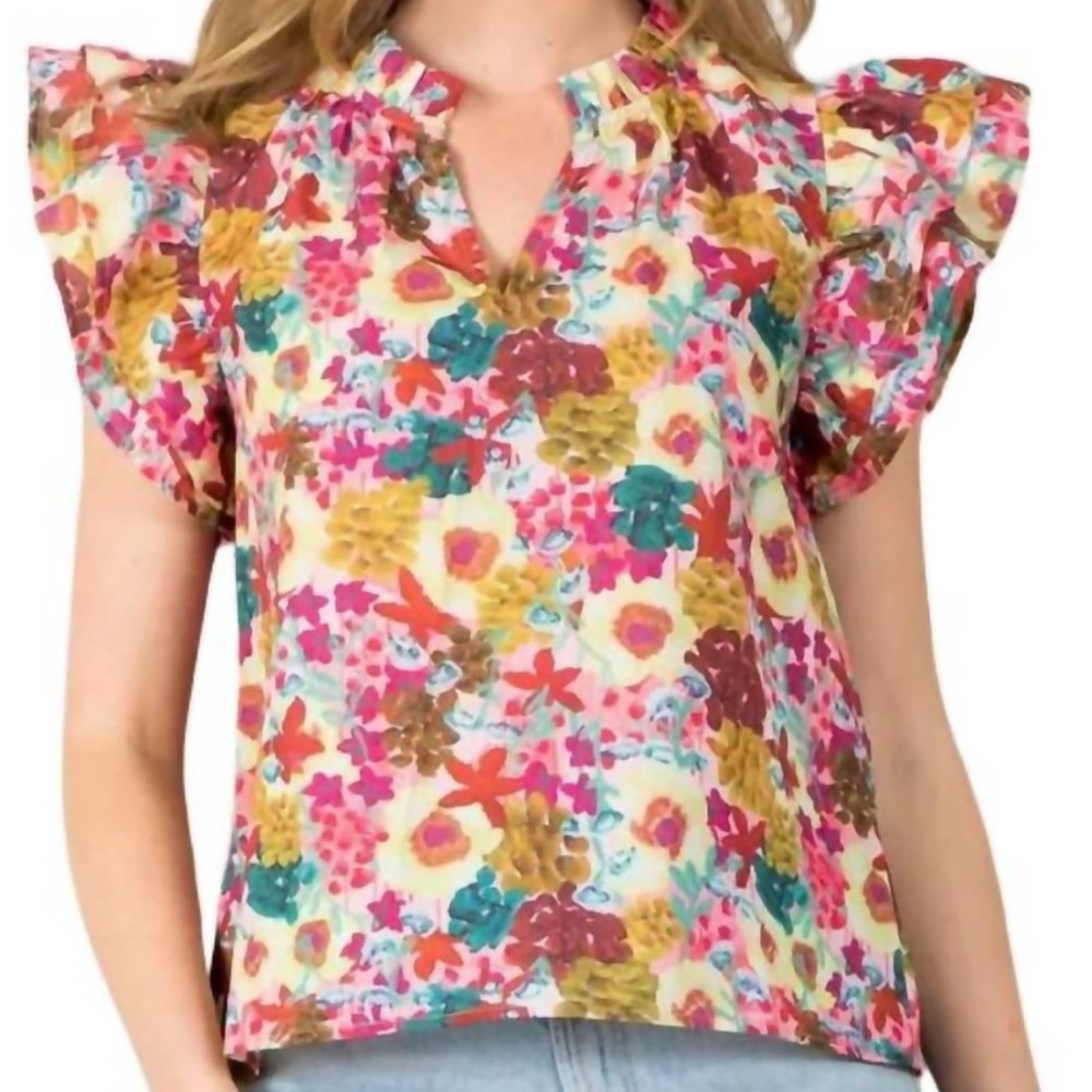 THML Lost in the Garden Blouse